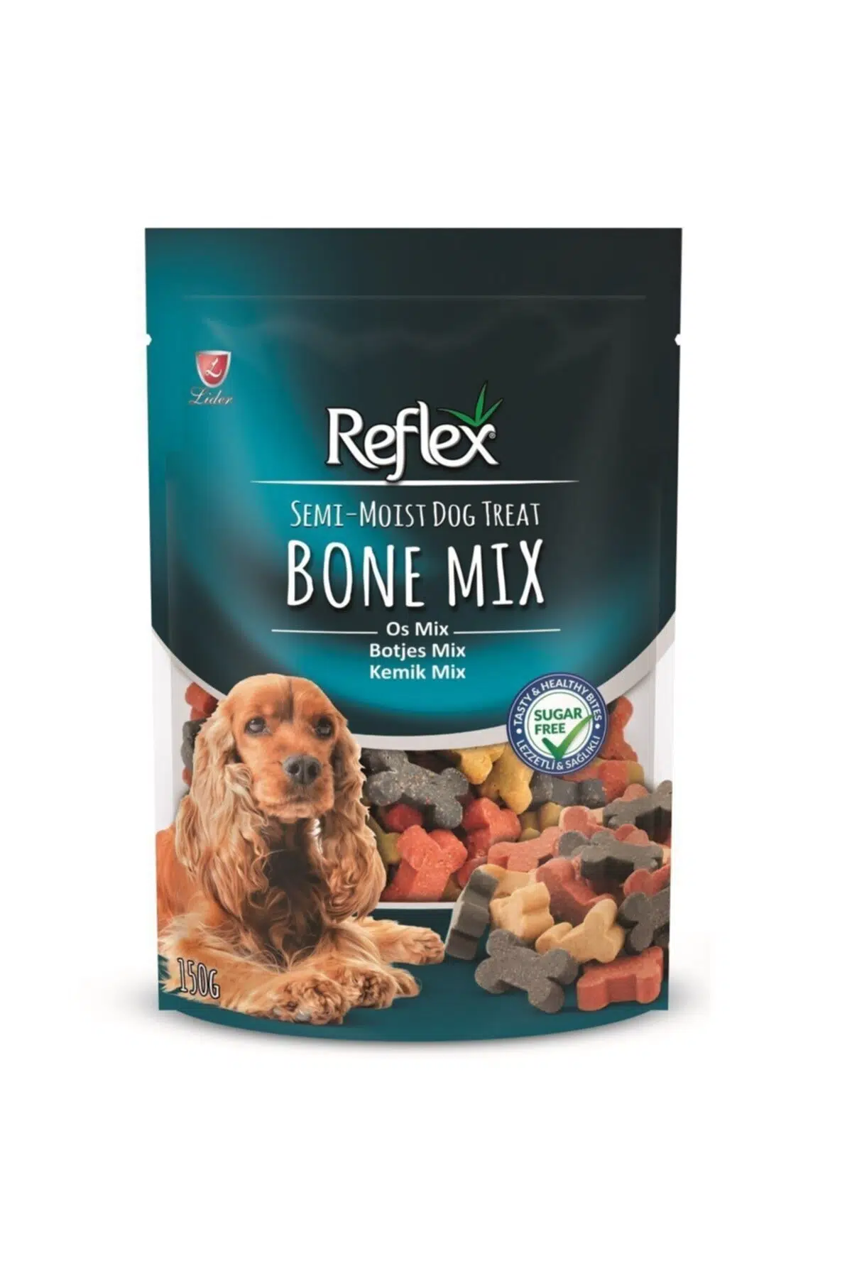 Reflex Plus Semi-Moist Mini Mix Kemik Köpek Ödülü 150 gr