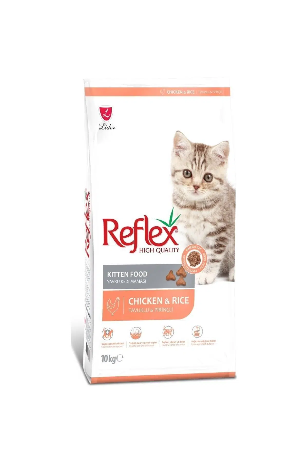 Reflex Yavru Kıtten Chıcken & Rıce Cat Food 10 kg
